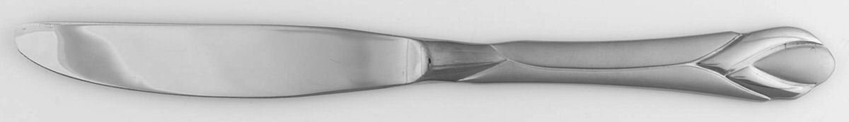 Lily Frosted (Stainless) Modern Solid Knife by Hampton Silversmiths-1