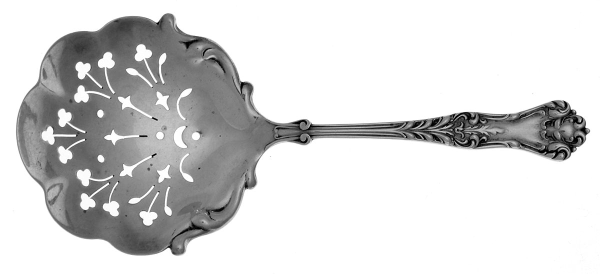 Monarque (Sterling) Pierced Almond Spoon by Howard Sterling -1