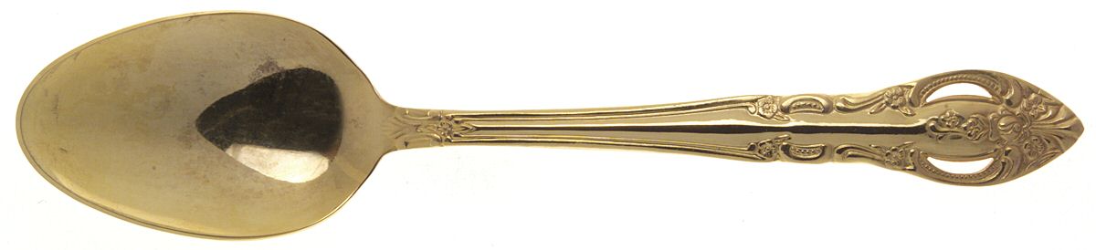 Versailles (Goldplated) Tablespoon (Serving Spoon) by Hampton Silversmiths-1