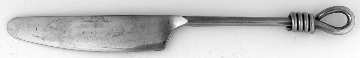 HAF9 (Stainless) New French Solid Knife by Hanford Forge-1