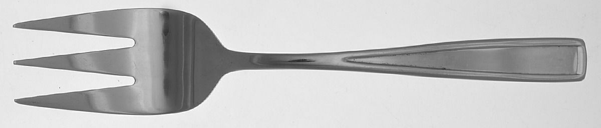 Flare (Stainless) Medium Solid Cold Meat Serving Fork by Hampton Silversmiths-1