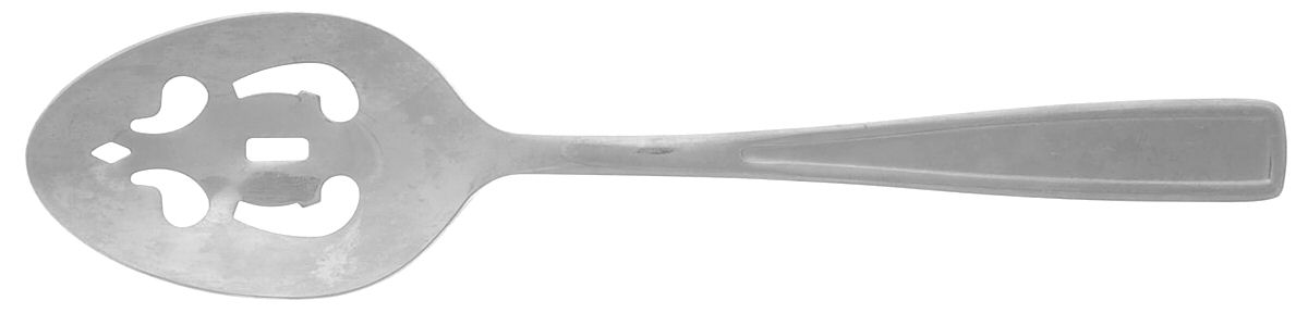Flare (Stainless) Pierced Tablespoon (Serving Spoon) by Hampton Silversmiths-1