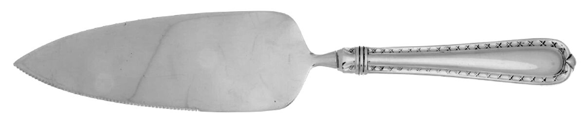 NOBILITY (STAINLESS) Pie Server with Serrated Stainless Blade HC by Hampton Silversmiths-1