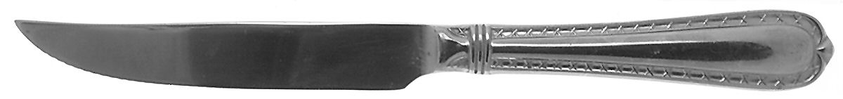 NOBILITY (STAINLESS) Individual Solid Handle Steak Knife by Hampton Silversmiths-1