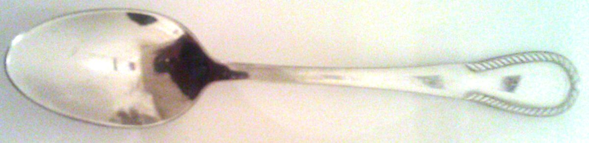 Herringbone (Stainless) Teaspoon by Home Accents-1