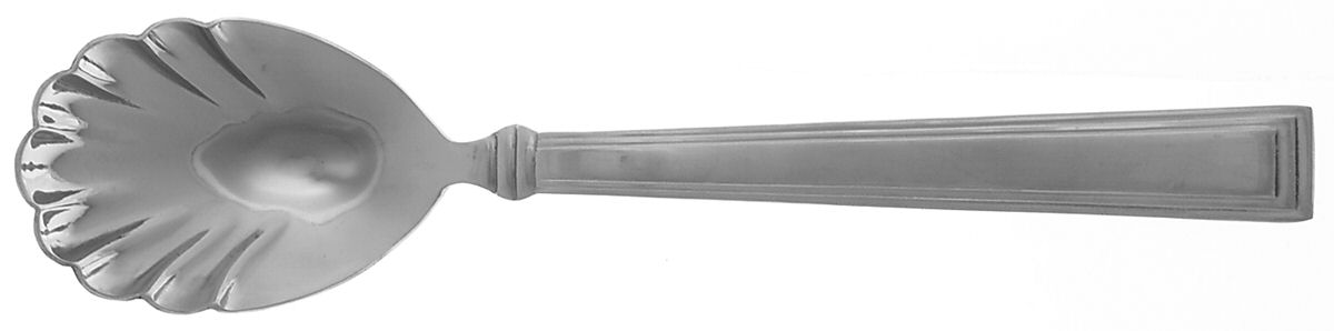 Portfolio (Stainless) Solid Shell Casserole Spoon by Hampton Silversmiths-1