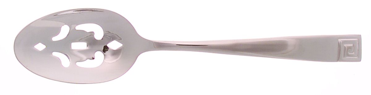 Olympus (Stainless) Pierced Tablespoon (Serving Spoon) by J A Henckels (Zwilling)-1