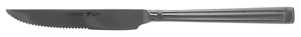 Athens (Stainless) Individual Solid Handle Steak Knife by J A Henckels (Zwilling)-1