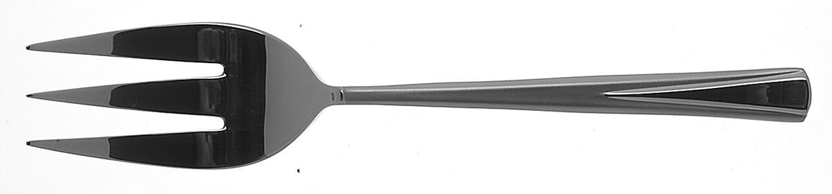 Prism (Stainless Satin-Glossy Accent) Medium Solid Cold Meat Serving Fork by J A Henckels (Zwilling)-1