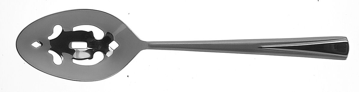 Prism (Stainless Satin-Glossy Accent) Pierced Tablespoon (Serving Spoon) by J A Henckels (Zwilling)-1