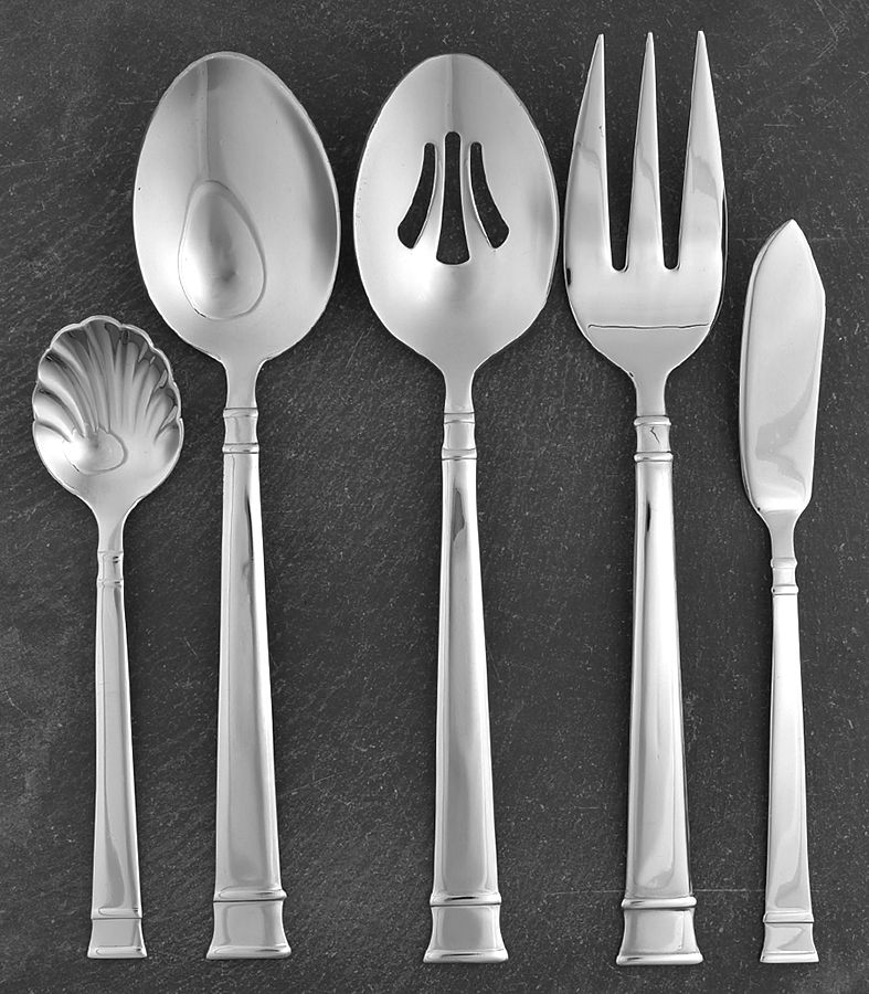 Bentley (Stainless) 5 Piece Hostess Set by Heritage Mint, Ltd.-1