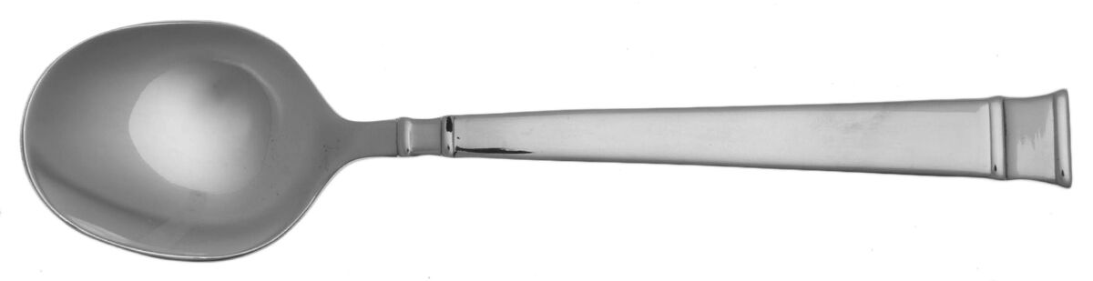 Bentley (Stainless) Round Bowl Soup Spoon (Cream Soup) HC by Heritage Mint, Ltd.-1