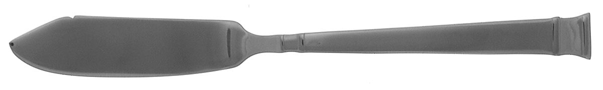 Bentley (Stainless) Flat Handle Master Butter Knife by Heritage Mint, Ltd.-1