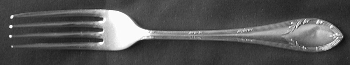 HBW4 (Silverplate) Fork by Harrison Bros & Howson-1