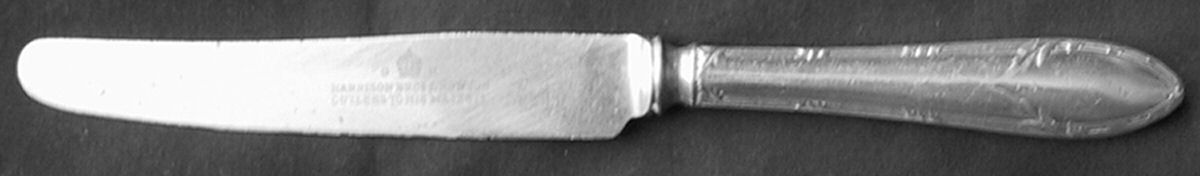 HBW4 (Silverplate) Modern Hollow Knife by Harrison Bros & Howson-1