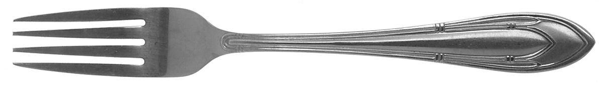 Cologne Frosted (Stainless) Fork by Hampton Silversmiths-1