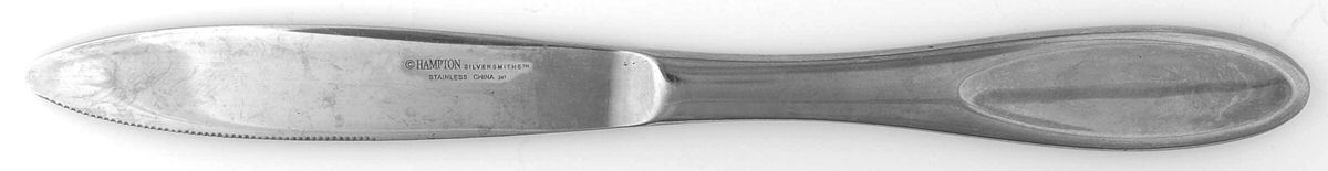 HSV53 (Stainless) Modern Solid Knife by Hampton Silversmiths-1