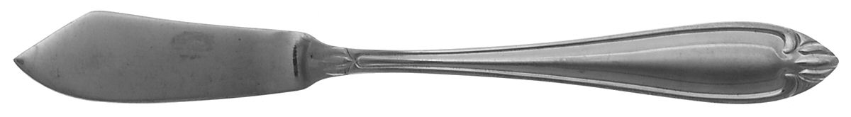 Abigail(Stainless) Flat Handle Master Butter Knife by Hampton Silversmiths-1