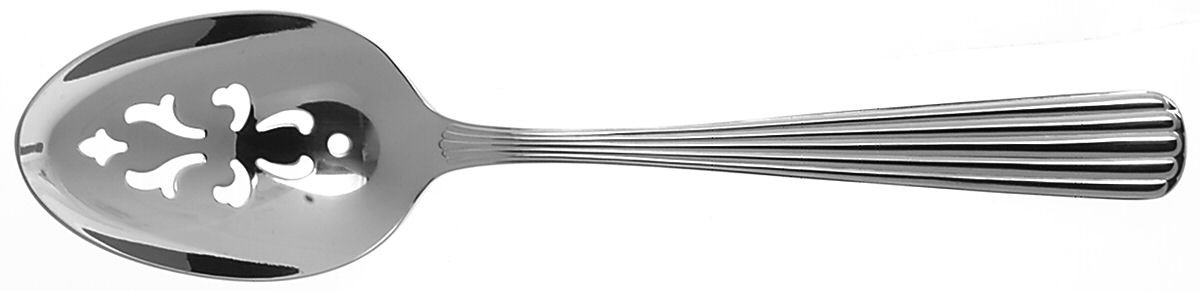Fascination (Stainless) Pierced Tablespoon (Serving Spoon) by Hoffritz-1