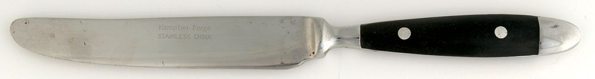 HSV55 (Stainless) New French Solid Knife by Hampton Silversmiths-1