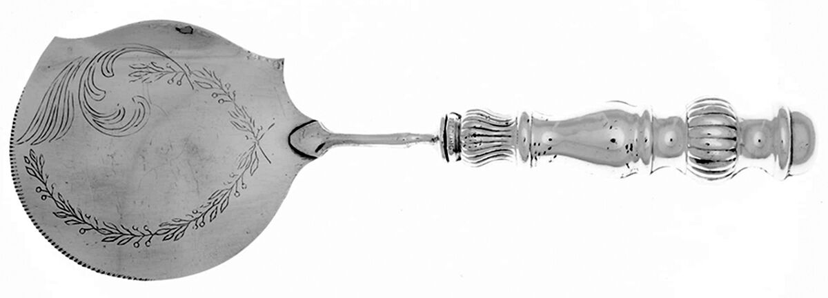 HAS2 (Sterling) Cranberry Server Hollow Handle Silverplate Bowl by Hallmark-1
