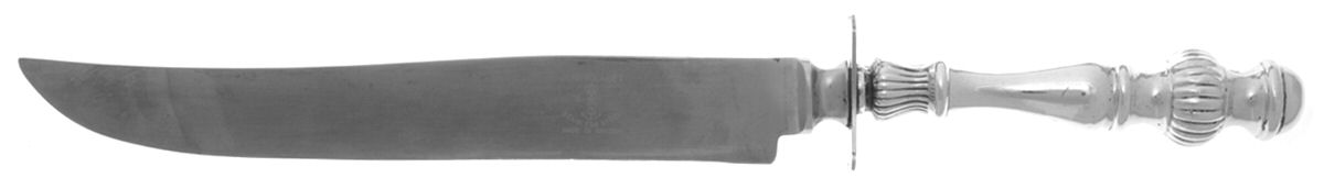 HAS2 (Sterling) Large Stainless Blade Roast Carving Knife by Hallmark-1
