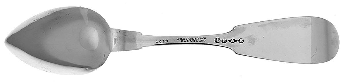 Coin Silver Flatware Teaspoon by Hotchkiss & Schreuder-2