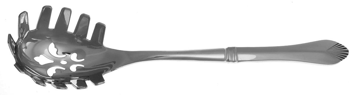 Safrano (Stainless) Pasta Server with Stainless Bowl HC by Heritage Mint, Ltd.-1