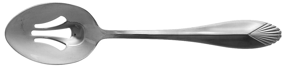 Safrano (Stainless) Pierced Tablespoon (Serving Spoon) by Heritage Mint, Ltd.-1