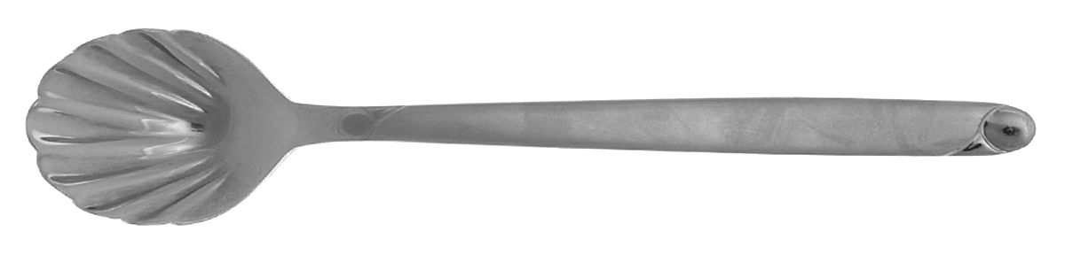 HSV190 (STAINLESS) Sugar Shell Spoon by Hampton Silversmiths-1