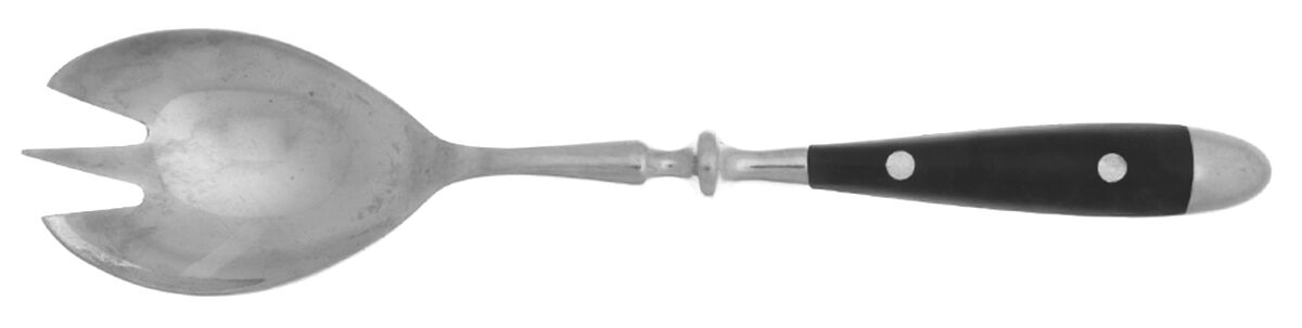 HAF12 (Stainless) Solid Salad Serving Fork by Hanford Forge-1