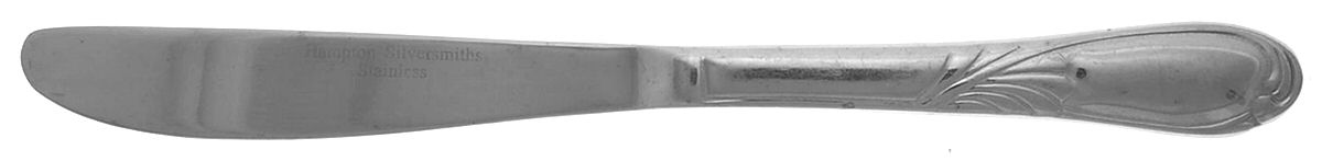 Danube (Stainless) Modern Solid Knife by Hampton Silversmiths-1