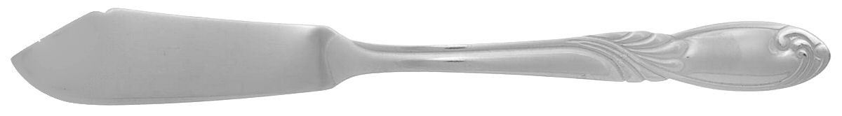Danube (Stainless) Flat Handle Master Butter Knife by Hampton Silversmiths-1