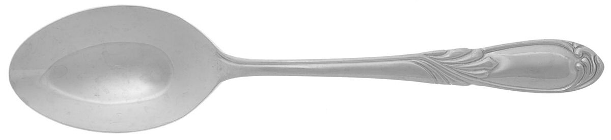 Danube (Stainless) Place/Oval Soup Spoon by Hampton Silversmiths-1