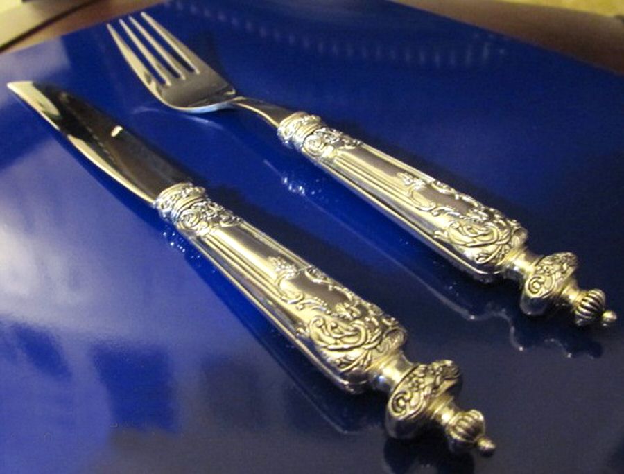Padova (Silverplate) Fork by Horchow-1