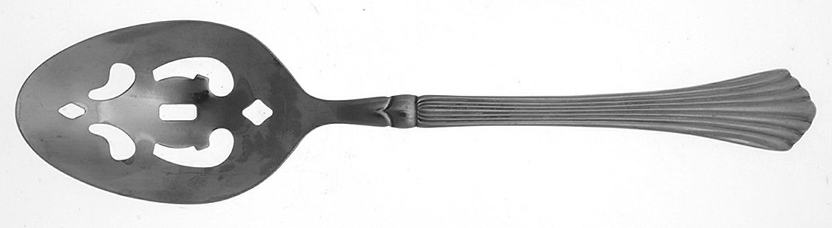 HSV76 (Stainless) Pierced Tablespoon (Serving Spoon) by Hampton Silversmiths-1