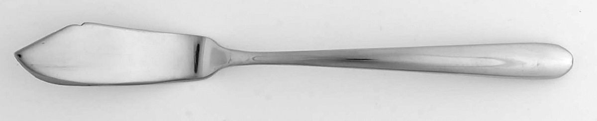 Slope (Stainless) Flat Handle Master Butter Knife by Hampton Silversmiths-1
