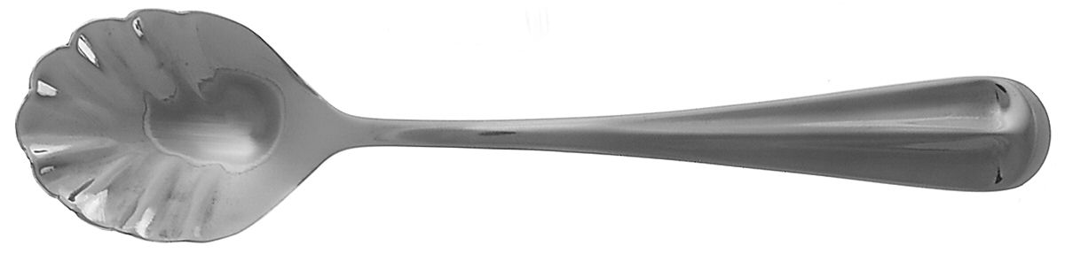 Lexington Mirror (Stainless) Sugar Shell Spoon by Hampton Silversmiths-1