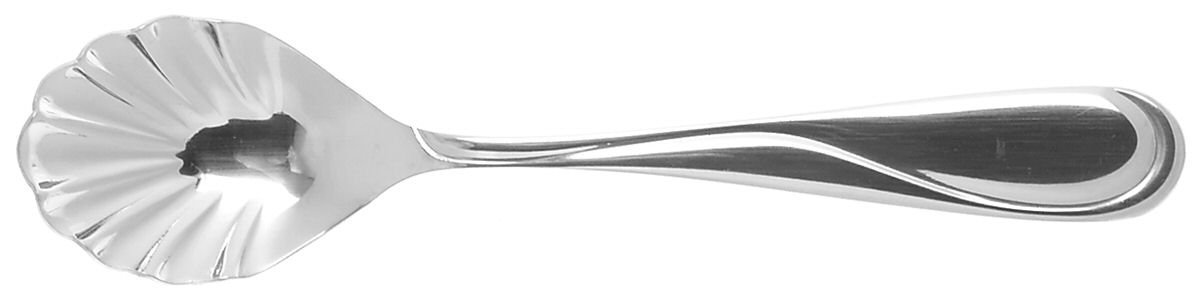 Swirl (Stainless) Sugar Shell Spoon by Hampton Silversmiths-1
