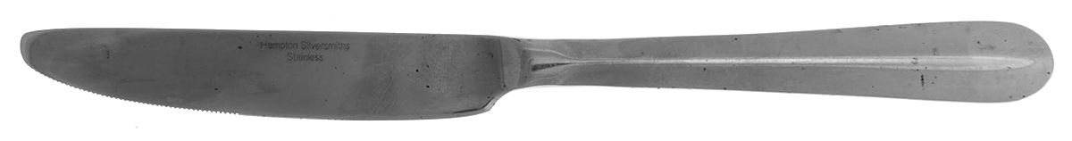 HSV81 (STAINLESS) New French Solid Knife by Hampton Silversmiths-1