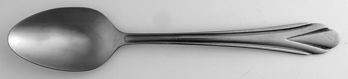 Impressions Mirror (Stainless) Teaspoon by Hampton Silversmiths-1