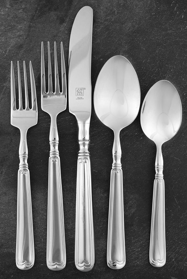 Vintage 1876 (Stainless) 5 Piece Place Setting by J A Henckels (Zwilling)-1