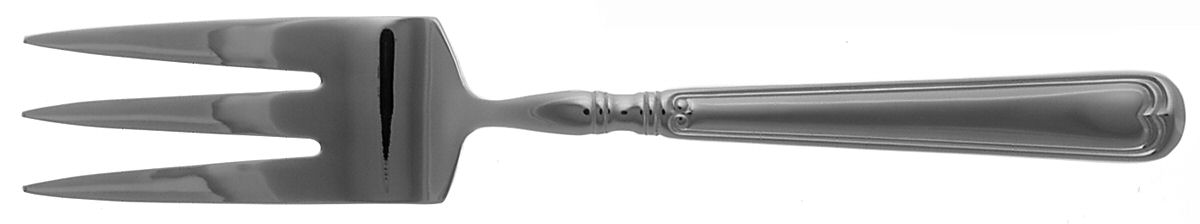 Vintage 1876 (Stainless) Medium Solid Cold Meat Serving Fork by J A Henckels (Zwilling)-1