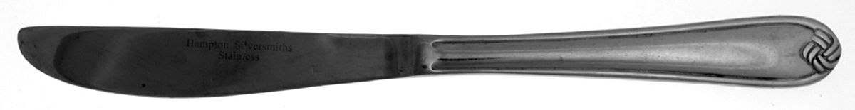 Romance (Stainless) Modern Solid Knife by Hampton Silversmiths-1