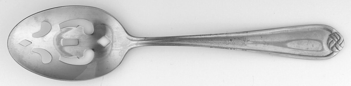 Romance (Stainless) Pierced Tablespoon (Serving Spoon) by Hampton Silversmiths-1