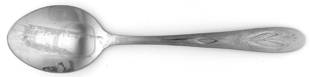 Wheat (Stainless) Place/Oval Soup Spoon by Hanford Forge-1