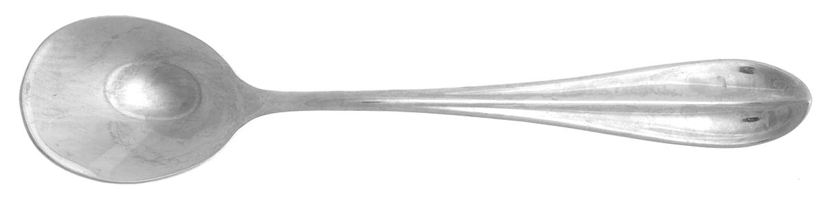Elaine (Stainless) Sugar Spoon by Hampton Silversmiths-1