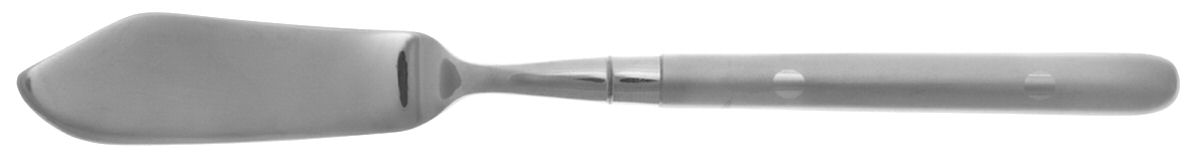 Cassidy Frosted (Stainless) Flat Handle Master Butter Knife by Hampton Silversmiths-1