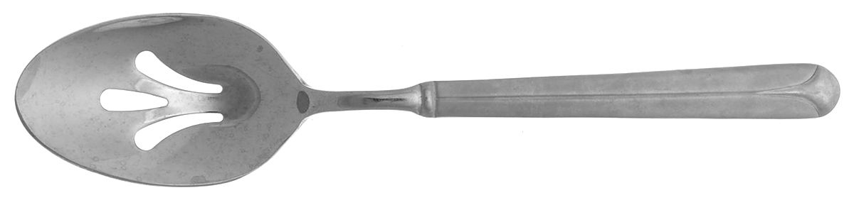 Perivale (Stainless) Pierced Tablespoon (Serving Spoon) by Hampton Silversmiths-1