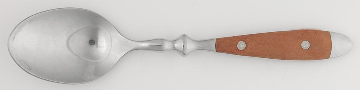 Bistro-Light Brown (Stainless) Place/Oval Soup Spoon by Hampton Silversmiths-1
